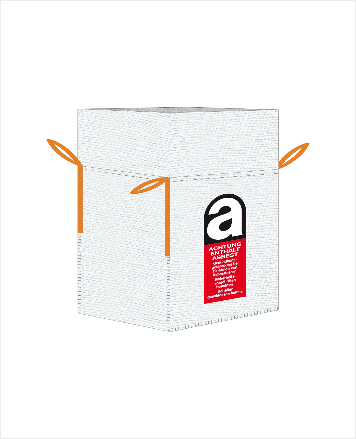 BigBag Asbest 110x110x115cm